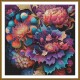 NPE 3578 Cross stitch kit - Tropical colors
