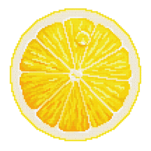 Z 11073 Cross stitch kit - Lemon