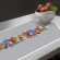 Cross stitch pattern for a phone - Fruit table runner