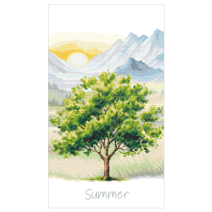 AN 10957 Tapestry Aida - Four seasons - Summer tree