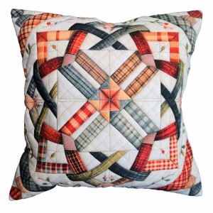 POD-07 Kissen im Patchwork-Stil - Geometrisches Muster