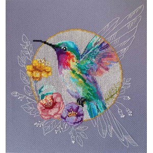 AH-203 Stickpackung - Paradiesvogel