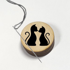 997-14 Magnetischer Nadelhalter - Katzen