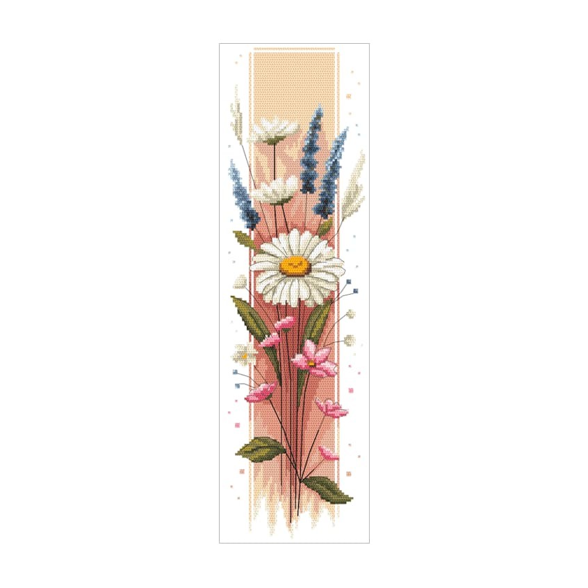 Cross stitch pattern for a phone - Wildflowers I
