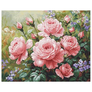 LS B717 Stickpackung - Roses garden
