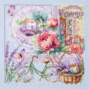 MN 540-703 Cross stitch kit - Charming Provence