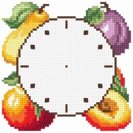 GU 8661-01 Stickvorlage - Uhr mit den Früchten