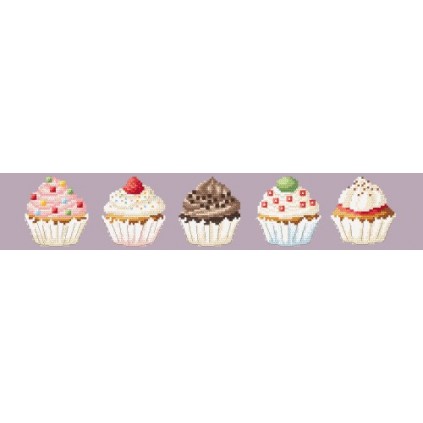 W 8639 stickvorlage ONLINE pdf - Geschirrtücher - Muffins