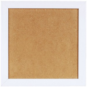 S 157005-13,2x13,2 Wooden frame - white colour (13,2x13,2cm)