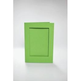 946-05 Karten mit rechteckigem Passepartout Passepartout smaragdgrün