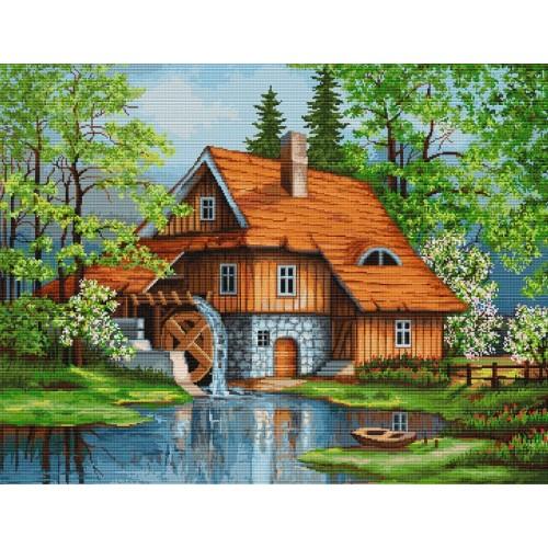 LS B492 Stickpackung - Frühlingslandschaft LS B492 Stickpackung - Frühlingslandschaft
