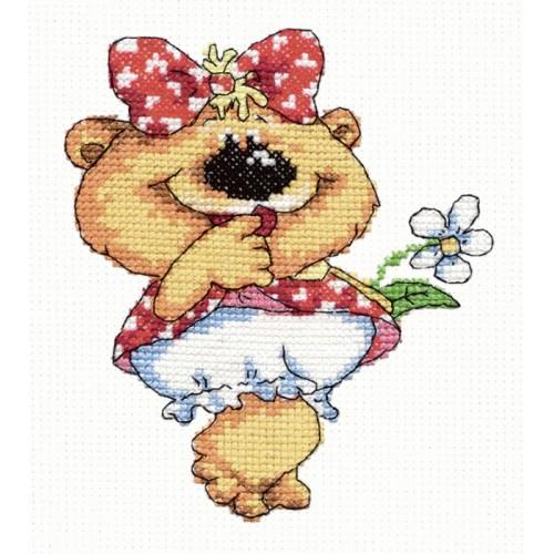 MN 26-01 Stickpackung - Weibliches Bärchen MN 26-01 Stickpackung - Weibliches Bärchen