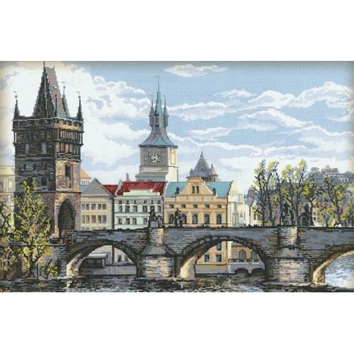 Stickpackung - Die Karlsbrücke-Prag Stickpackung - Die Karlsbrücke-Prag