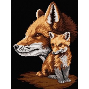 Z 4097 Cross stitch kit - Smart hunters - A. Songin