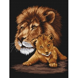 Z 4109 Cross stitch kit - Savanna residents - A. Songin