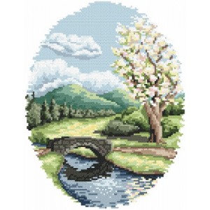 Z 4872 Cross stitch kit - Spring