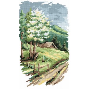 Z 4523 Cross stitch kit - Four seasons - spring
