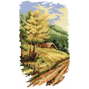 Z 4524 Cross stitch kit - Four seasons - summer