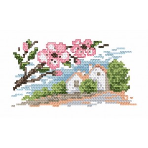 Z 4562 Cross stitch kit - Spring