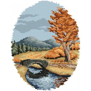 Z 4874 Cross stitch kit - Autumn