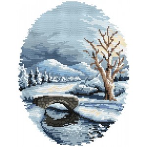 Z 4875 Cross stitch kit - Winter