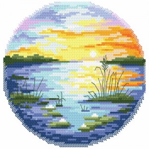 Z 8359 Cross stitch kit - Four seasons - summer