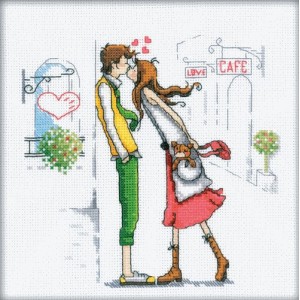 ZTM 163 Cross stitch kit - Engagement