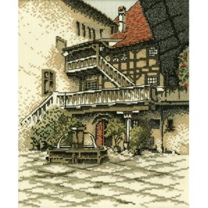 ZTR 139 Cross stitch kit - Old city