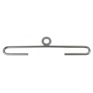 922-03 Wire hanger 16cm silver