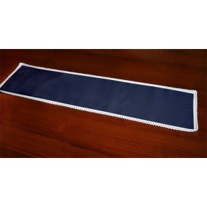 983-08 Runner Aida 117x21 cm navy blue