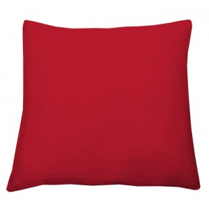 989-06 Cushion cover 40x40 cm, 14 ct red