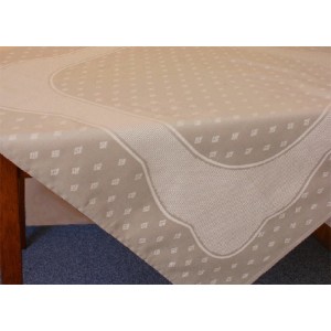 927-01 Tischdecke Land 90x90 cm natürliche