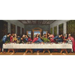 W 8916 stickvorlage ONLINE pdf - Das letzte Abendmahl - L. da Vinci