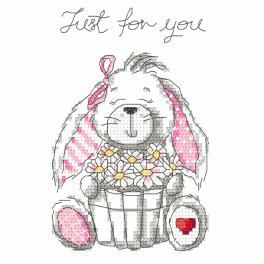 Z 8759 Stickpackung - Lustiger Hase - Just for you