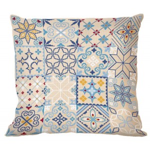 ZU 8931-01 Cross stitch kit - Moroccan cushion I