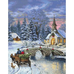 AN 8944 Tapestry Aida - Christmas nostalgia