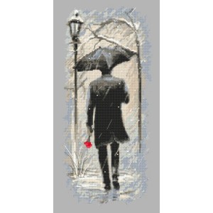 Z 10154 Cross stitch kit - Winter meeting