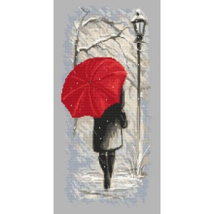 Z 10152 Stickpackung - Winterspaziergang