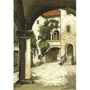 ZTR 158 Cross stitch kit - Old city