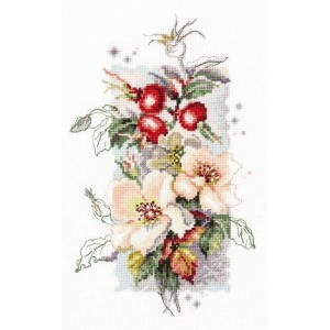 MN 100-102 Stickpackung - Heckenrose