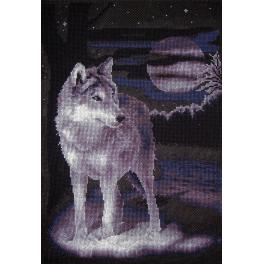 PAJ 0462 Stickpackung - Weißer Wolf