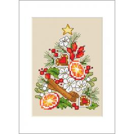 GU 10233 Stickvorlage - Karte - Weihnachtsbaum