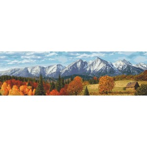 Z 8989 Cross stitch kit - Autumn mountains