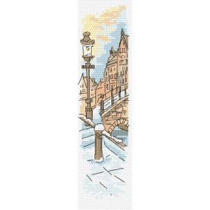 GU 10405 Stickvorlage - Lesezeichen - Brücke der Liebenden