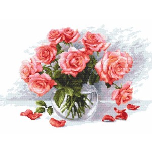 Z 8682 Cross stitch kit - Mysterious roses