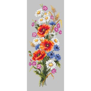 Z 10280 Cross stitch kit - Bunch of wild flowers