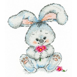 OV 989 Cross stitch kit - Rabbit