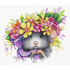 MP M-428 Cross stitch kit - Field fashionista