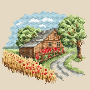 Z 10295 Cross stitch kit - Seasons - Sunny summer