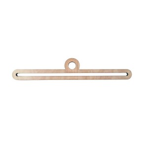 921-09 Wooden hanger 25cm circle